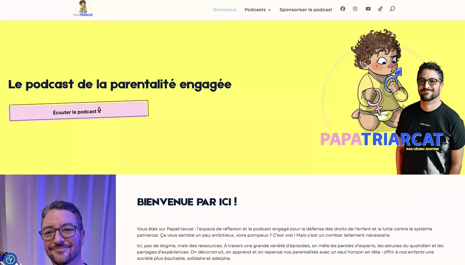 Aperçu du site Papatriarcat